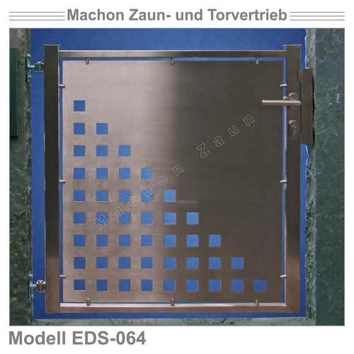 Eb546 edelstahl pforte - eb546, edelstahl-pforte