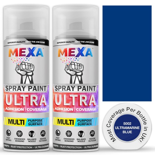 2x400ml ultramarinblau - 2x400ml,