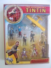 Tim Struppi Tintin Adventures 10 Figuren in OVP PLASTOY aus Auflösung !