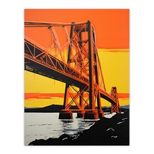 Forth Rail Bridge Vibrant