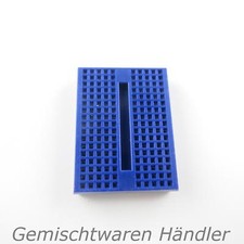 Breadboard blau RM2,54 x 170 Steckboard Experimentierboard Jumperwires Board