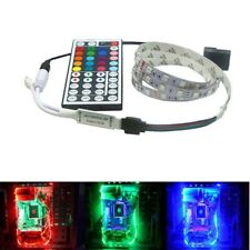RGB LED Streifen Licht PC Gehäuse 12V Hintergrund PC Computer Molex Band lampe 