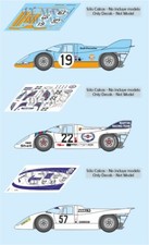 Decals Porsche 917k Le Mans