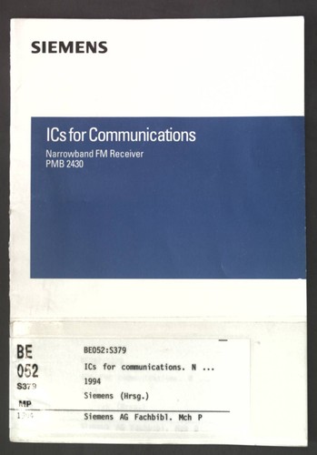 Ics for communications - for,