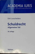 Schuldrecht - Allgemeiner