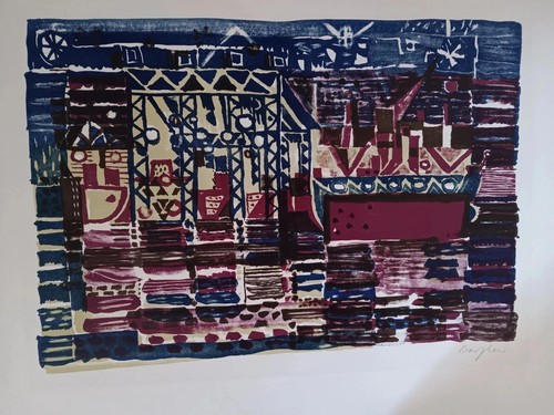 Eduard bargheer lithographie - eduard,