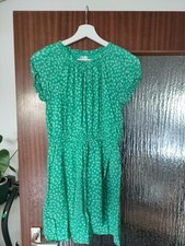 tommy hilfiger Kleid, Gr. 164, grün mit Blümchen
