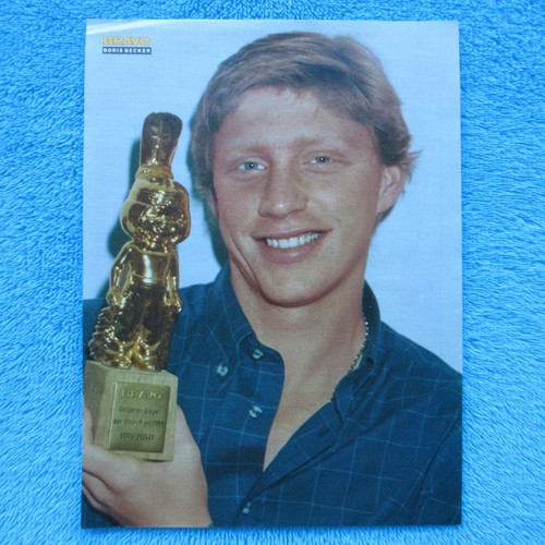 Boris becker mini poster bravo - becker,