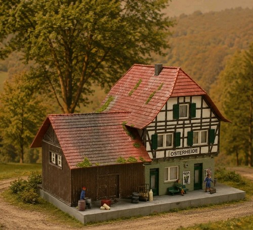 Diorama spur bahnhof - diorama, h0