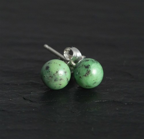 Edelstein ohrschmuck kugel - edelstein,