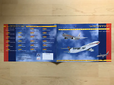HERPA Wooster Aircraft Models Prospekt von 01.2001 vierseitig ca. A4 gelocht