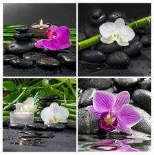 Glasbild 4er set 30x30cm - 4er,