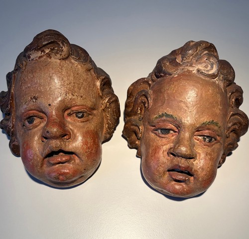 Barocke engelsköpfe putto - 2,