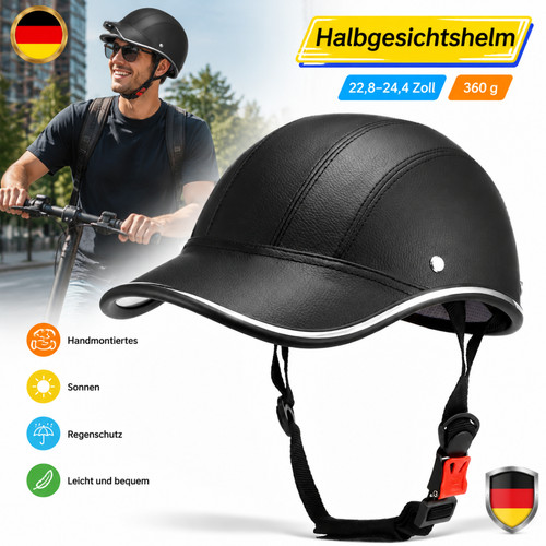 Halbhelm baseballkappe form - halbhelm, baseballkappe-form