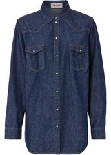 Neu Basic-Langarm-Jeanshemd