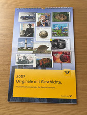 Briefmarkenkalender Deutsche Post 2017