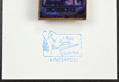 Ddr nva stempel kinderpost - ddr,