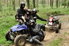 Gutschein offroad Quad Tour in Mecklenburg Vorpommern durch Matsch und Staub