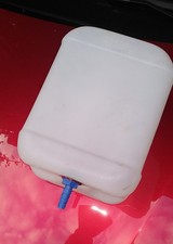 Plastikkanister mit Schlauchtülle unten Kanister Ablauf 5 Liter PE HD