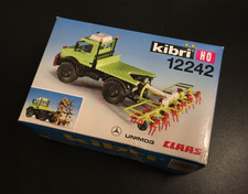 kibri 12242 Bausatz MB UNIMOG mit CLAAS Wirbelwender H0 1:87