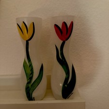 Kosta Boda Vase ROT  Tulpe