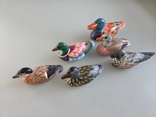 6 Vintage Holz Enten