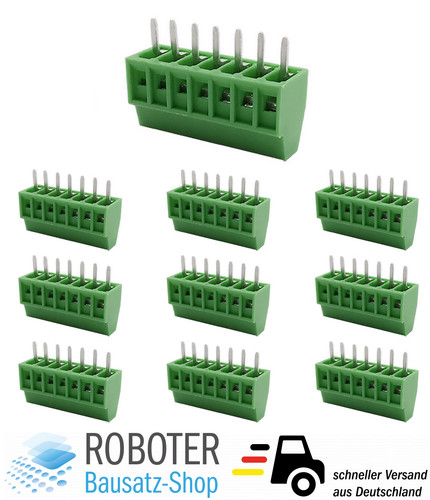 10x schraubklemmen pin - 10x,