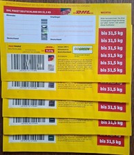 5 DHL Paketmarken bis 31,5 kg