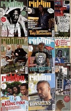 Riddim Magazin Jahrgang 2011 (Ausgabe 43 - 58) inkl. CDs und DVD