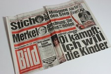 BILDzeitung 14.12.1992 Dezember 14.12.1992 Geschenk 28. 29. 30. Geburtstag