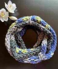 Schal loop strick handmade - loop,, strick,
