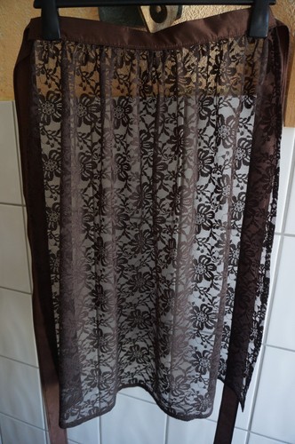 Dirndlschürze 70cm braune - dirndlschürze,