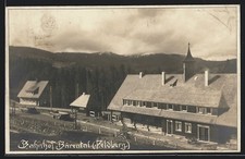 Ansichtskarte Bärental / Schwarzwald, Bahnhof am Feldberg 