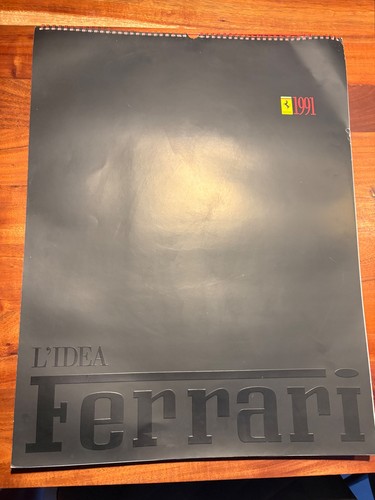 Idea ferrari kalender 1991 - ferrari,
