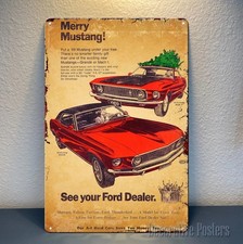 Ford Mustang Oldtimer Werbung