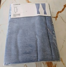 Ikea Lenda blaue Gardinen 140
