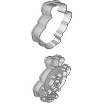 Ausstechform für Bär