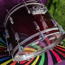 bass drum 22x16 in dunkelrot glanz profisound gutes holz guter zustand