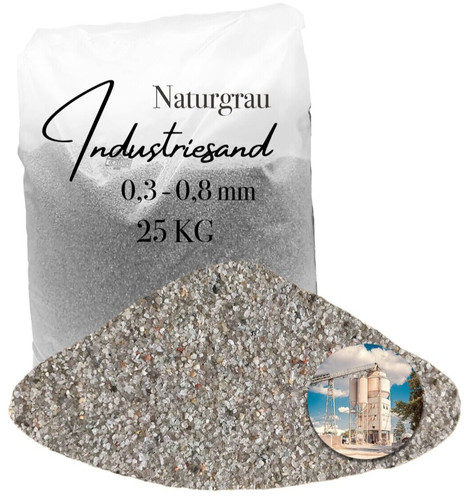 Quarzsand hellgrau - kg,