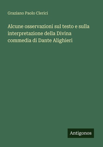 Alcune osservazioni sul testo