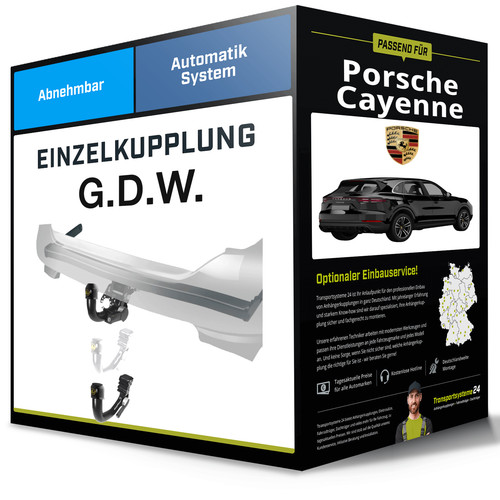 Abnehmbare anhängerkupplung - abnehmbare,
