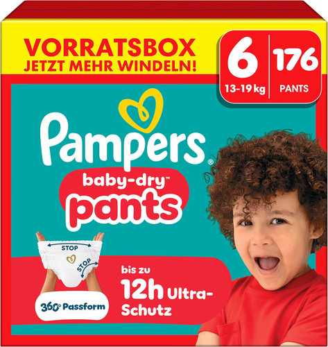 Pampers baby dry pants size - baby-dry, 6