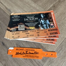 Michael Jackson unused Ticket