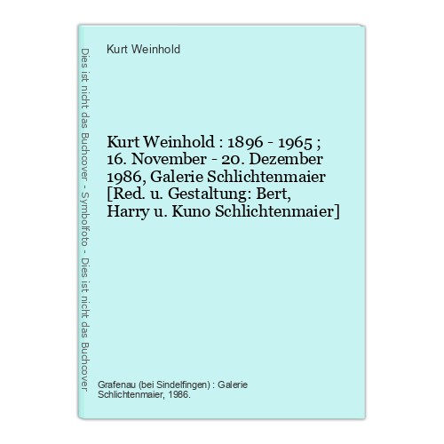 Kurt weinhold 1896 - 1896,