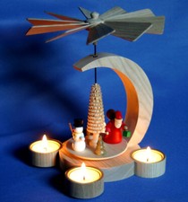 Pyramide 23cm Teelicht