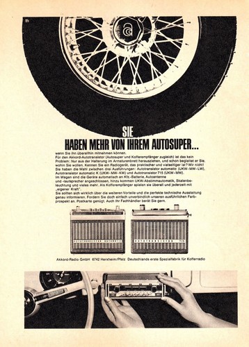 3w23907 alte reklame aus 1968 - 3w23907/,