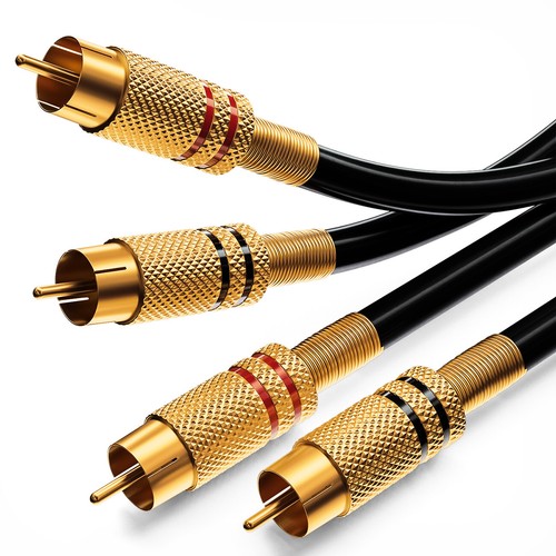 Deleycon cinch kabel - deleycon, 5m