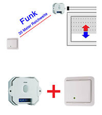 Funk Fernbedienung Wandsender Funksteuerung Set Wandschalter Rollladen Rolladen