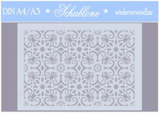 Schablone-Vintage-Shabby-A4-A3