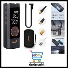 Elektrische Luftpumpe Akku Kompressor 150PSI LED Display Schneller Autoreifen